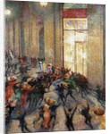 Brawl in the Galleria by Umberto Boccioni