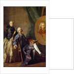 Louis Michel Van Loo and his sister by Louis Michel van Loo