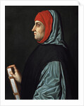 Portrait of Italian poet Petrarch by Anonymous