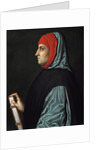 Portrait of Italian poet Petrarch by Anonymous