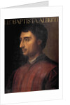 Portrait of Leon Battista Alberti by Anonymous