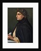 Portrait of Italian poet Giovanni Boccaccio by Anonymous