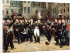 The Farewells of Fontainebleau, 20 April 1814 by Horace Vernet