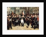 The Farewells of Fontainebleau, 20 April 1814 by Horace Vernet