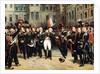 The Farewells of Fontainebleau, 20 April 1814 by Horace Vernet