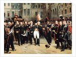 The Farewells of Fontainebleau, 20 April 1814 by Horace Vernet
