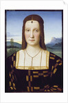 Portrait of Elisabetta Gonzaga by Raphael