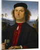 Portrait of Francesco delle Opere by Perugino