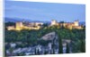 Evening Lights from the Alhambra Palace by Anonymous