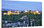 Evening Lights from the Alhambra Palace by Anonymous