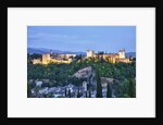 Evening Lights from the Alhambra Palace by Anonymous