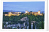 Evening Lights from the Alhambra Palace by Anonymous