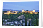 Evening Lights from the Alhambra Palace by Anonymous