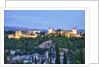 Evening Lights from the Alhambra Palace by Anonymous