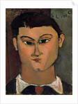 Portrait of Moise Kisling by Amedeo Modigliani