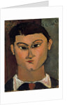 Portrait of Moise Kisling by Amedeo Modigliani