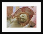 Detail of the Head of the Dead Christ by Fra Angelico