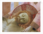 Detail of the Head of the Dead Christ by Fra Angelico