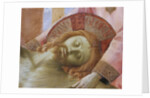 Detail of the Head of the Dead Christ by Fra Angelico