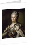 Portrait of Catherine II (1729-96) of Russia by Anonymous