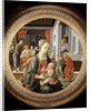 Madonna and Child with Scenes from the Life of the Virgin by Filippo Lippi