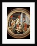 Madonna and Child with Scenes from the Life of the Virgin by Filippo Lippi