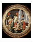 Madonna and Child with Scenes from the Life of the Virgin by Filippo Lippi