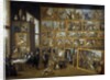 Archduke Leopold Wilhelm in His Picture Gallery in Brussels by David Teniers II