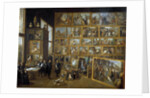 Archduke Leopold Wilhelm in His Picture Gallery in Brussels by David Teniers II