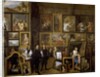 Archduke Leopold Wilhelm in his Picture Gallery David the Younger Teniers by Anonymous