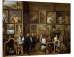 Archduke Leopold Wilhelm in his Picture Gallery David the Younger Teniers by Anonymous