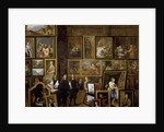 Archduke Leopold Wilhelm in his Picture Gallery David the Younger Teniers by Anonymous