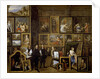 Archduke Leopold Wilhelm in his Picture Gallery David the Younger Teniers by Anonymous