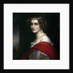 Portrait of Amalie von Schintling by Josef Karl Stieler