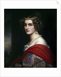 Portrait of Amalie von Schintling by Josef Karl Stieler