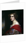 Portrait of Amalie von Schintling by Josef Karl Stieler