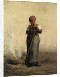 The Stubble Burner by Jean-Francois Millet