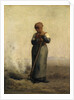 The Stubble Burner by Jean-Francois Millet