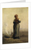 The Stubble Burner by Jean-Francois Millet