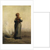 The Stubble Burner by Jean-Francois Millet