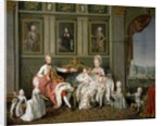 Grandduke Leopold of Tuscany and Family by Wenzel Werlin