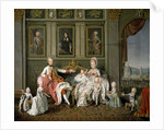 Grandduke Leopold of Tuscany and Family by Wenzel Werlin