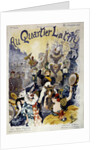 Cover of "Au quartier latin", 1895 by Anonymous