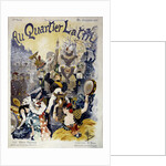 Cover of "Au quartier latin", 1895 by Anonymous