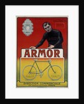 Advertising poster for the bike "Armor" by Anonymous