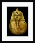 Egyptian Antiquity : gold head of pharaoh by Anonymous