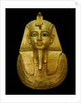 Egyptian Antiquity : gold head of pharaoh by Anonymous