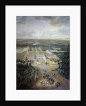France, Versailles - Perspective view of the castle and gardens of Trianon by Anonymous