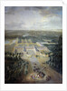 France, Versailles - Perspective view of the castle and gardens of Trianon by Anonymous