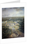 France, Versailles - Perspective view of the castle and gardens of Trianon by Anonymous